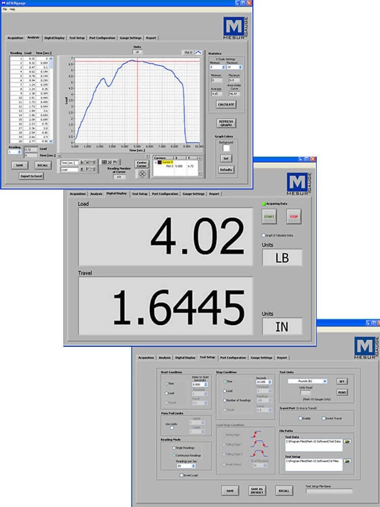 Mark-10 MESURgauge - MESURgauge Plus Load