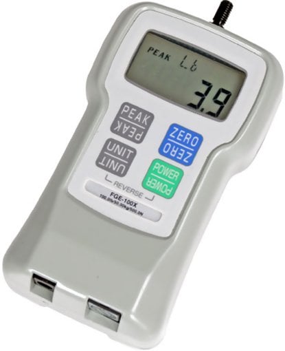 Shimpo FGE-0.5XY Digital Force Gauge FGE, 8.00 oz / 200.0 g / 2.000 N Capacity
