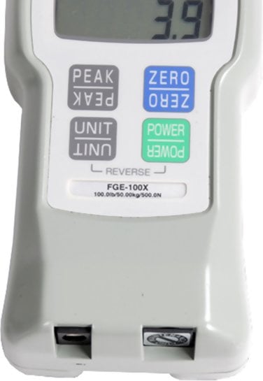 Shimpo FGE-0.5XY Digital Force Gauge FGE, 8.00 oz / 200.0 g / 2.000 N Capacity