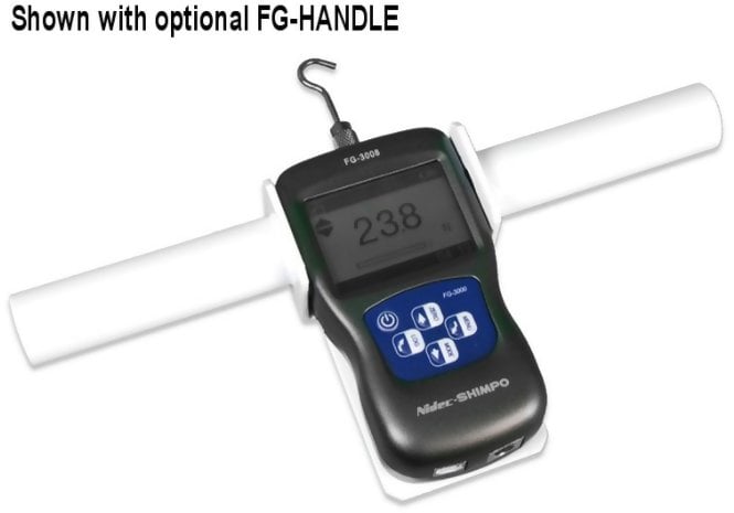 Shimpo FG-3005 Digital Force Gauge, 11 lb / 50 N Capacity