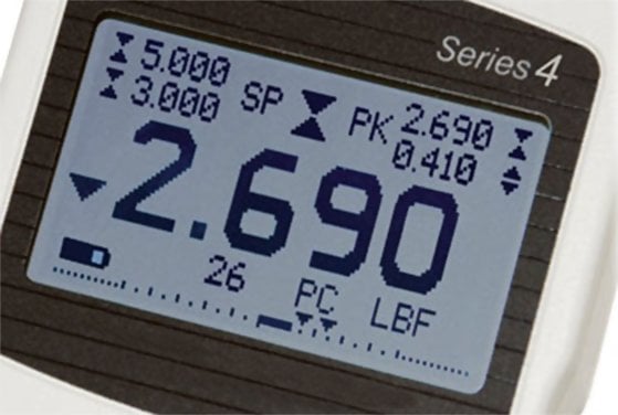 Mark-10 M4-2 Advanced Digital Force Gauge Series 4, 2 lbf / 1 Kg  / 10 N Capacity