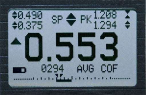 Mark-10 M5-2-COF Medidor de Coeficiente de Fricción