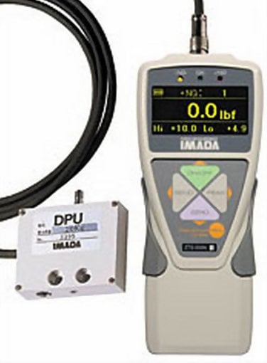 Imada ZTA-DPU-550 ELD Advanced Digital Force Gauge, 550 lbf / 250.0 kgf / 2500 N Capacity